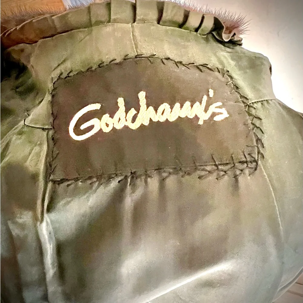 Authentic Vintage Brown/Black 100% Real Mink Fur Stole/Wrap, Godchaux’s - Picture 6 of 11